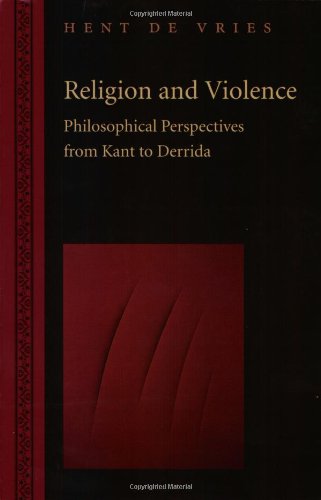 Religion and violence Cover