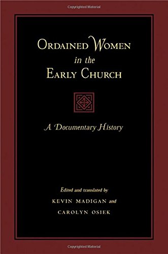 Ordained women in the early church Cover