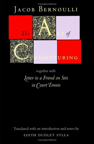 The art of conjecturing, together with "Letter to a friend on sets in court tennis" Cover