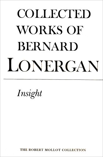 Collected works of Bernard Lonergan. Cover