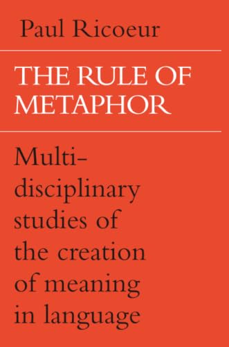 The rule of metaphor Cover