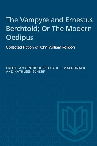 The vampyre ; and, Ernestus Berchtold, or, The modern Oedipus Cover