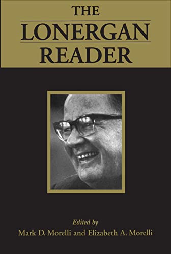 The Lonergan reader Cover