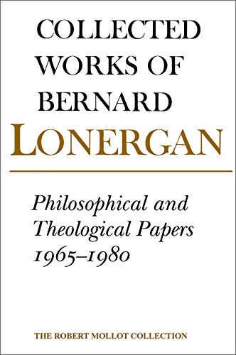 Philosophical and theological papers, 1965-1980 Cover