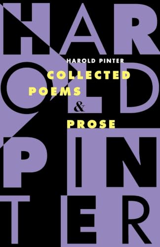 Collected poems and prose Cover
