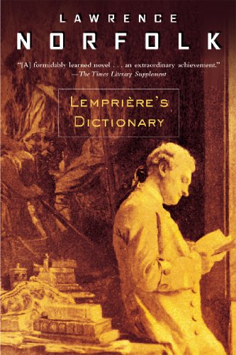 Lemprière's dictionary Cover