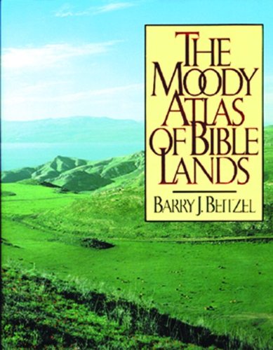 The Moody Atlas of Bible Lands ([ACSM Map Design Competition Collection) Cover