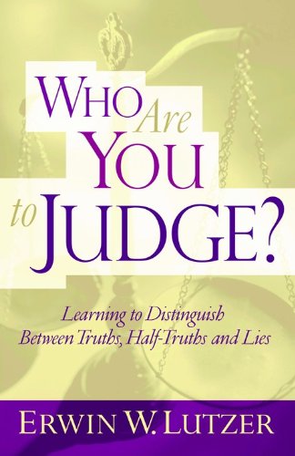 Who Are You to Judge? Cover