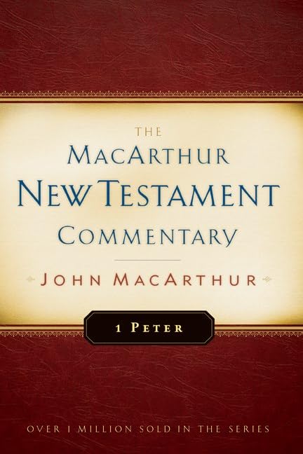 First Peter-New Testament Commentary (Macarthur New Testament Commentary Serie) Cover
