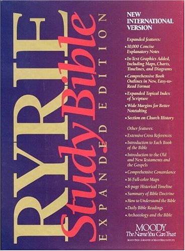 NIV Ryrie Study Bible  Cover