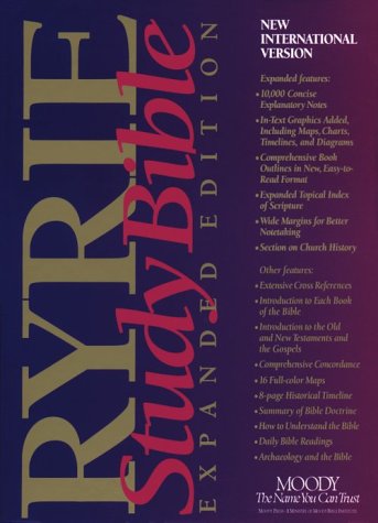 NIV Ryrie Study Bible Cover