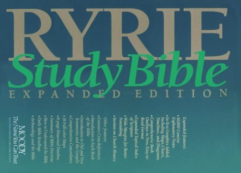 Ryrie Study Bible/New American Standard Cover