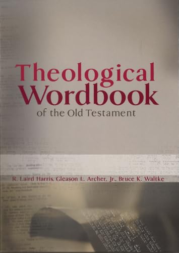 Theological wordbook of the Old Testament Cover