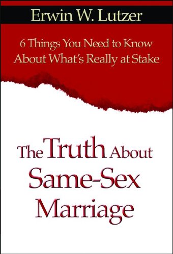 The Truth About Same Sex Marriage Cover