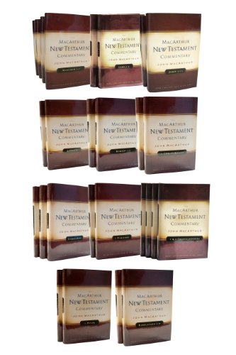 The MacArthur New Testament Commentary 26 Volume Set Cover