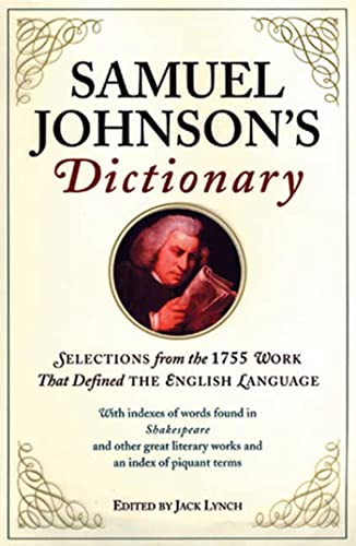 Samuel Johnson's dictionary Cover