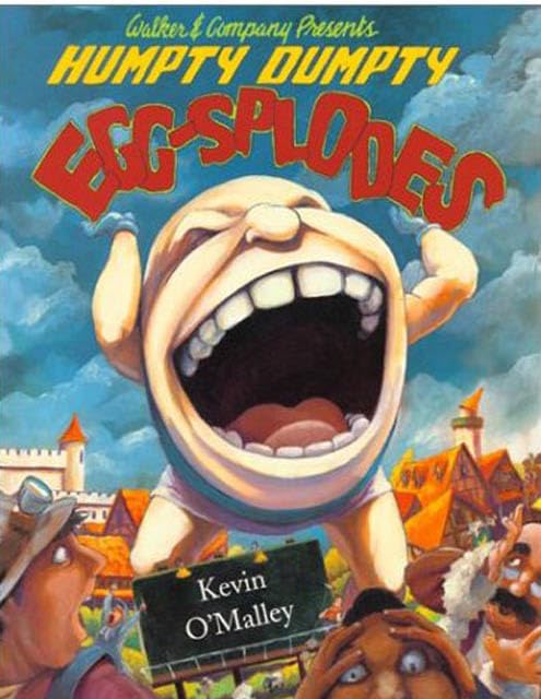 Humpty Dumpty egg-splodes Cover