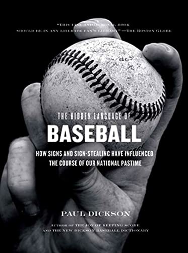 The Hidden Language of Baseball Cover