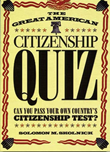The Great American Citizenship Quiz Cover
