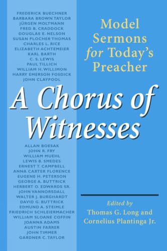 A Chorus of witnesses Cover