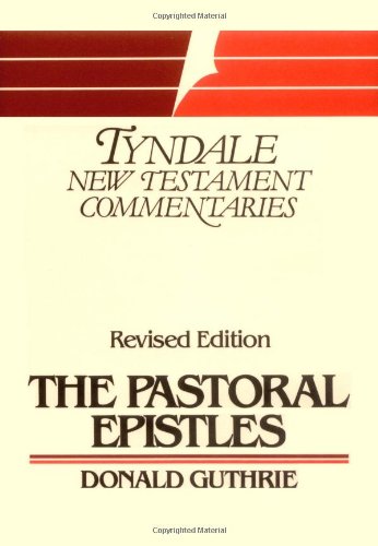 The pastoral epistles Cover