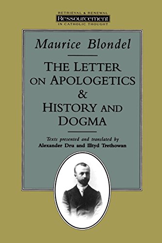 The letter on apologetics, and, History and dogma Cover