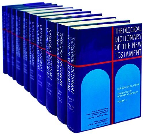 Theological Dictionary of the New Testament (10 Volume Set) Cover