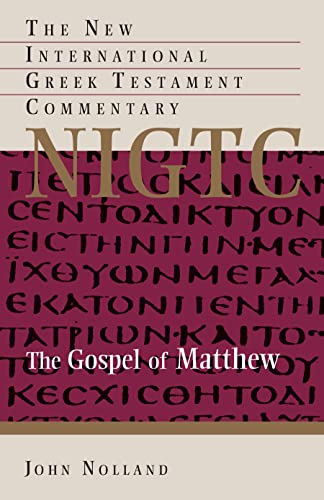 The Gospel Of Matthew Cover