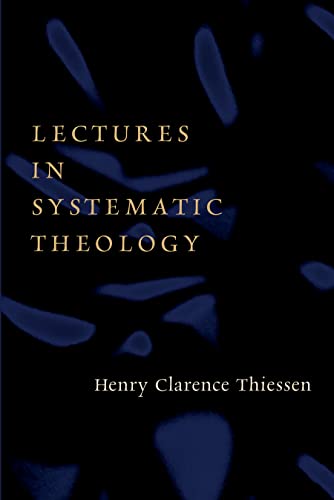 Lectures in Systematic Theology Cover