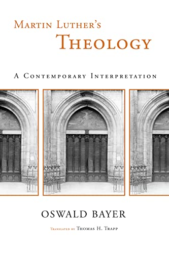 Martin Luther's Theology Cover