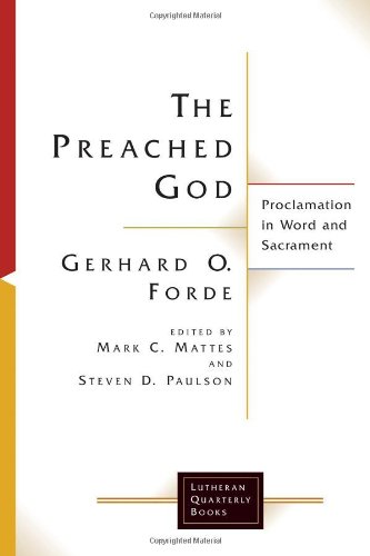 The Preached God Cover