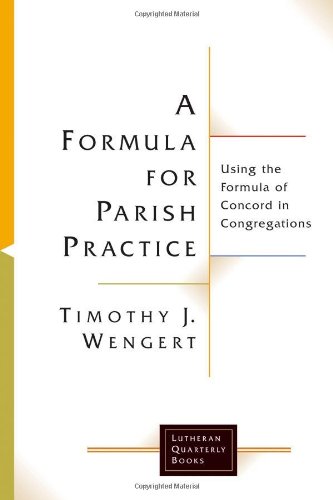 A formula for parish practice Cover