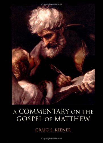 A Commentary on the Gospel of Matthew Cover