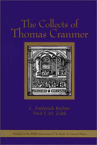 The collects of Thomas Cranmer Cover