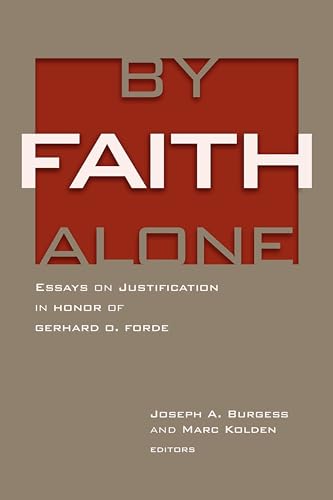 By Faith Alone Cover