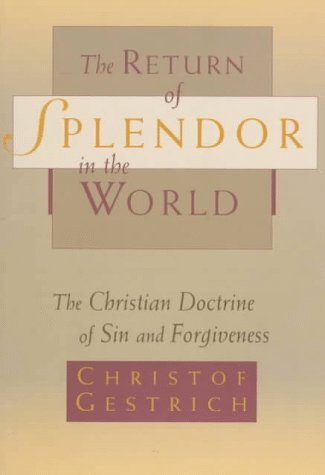 The return of splendor in the world Cover