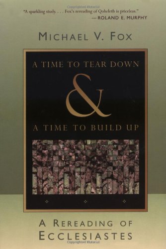 A Time to Tear Down and a Time to Build Up Cover