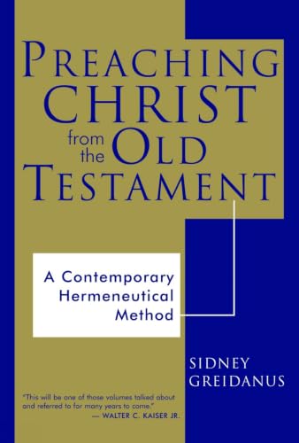 Preaching Christ from the Old Testament Cover