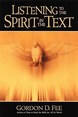 Listening to the Spirit in the Text Cover