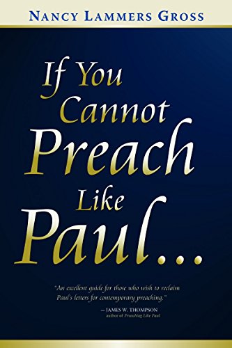 If You Cannot Preach Like Paul Cover