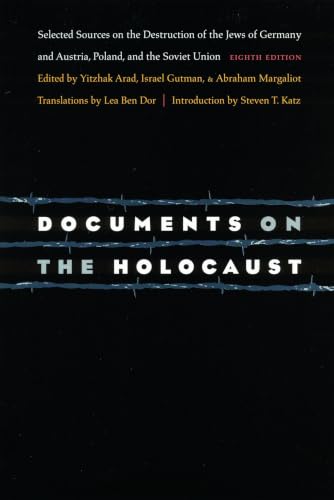 Documents on the Holocaust Cover