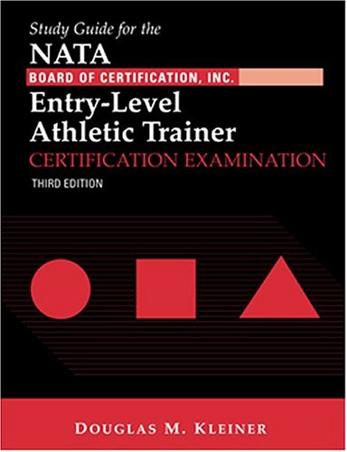Study Guide for the NATA Board of Certification, Including Entry-Level Athletic Trainer Certification Examination Cover