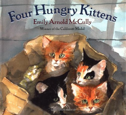 Four hungry kittens Cover