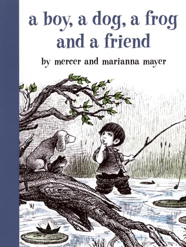 A boy, a dog, a frog and a friend Cover