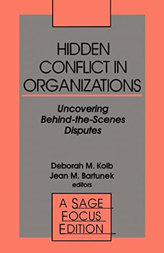 Hidden conflict in organizations Cover