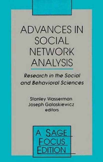 Advances in social network analysis Cover