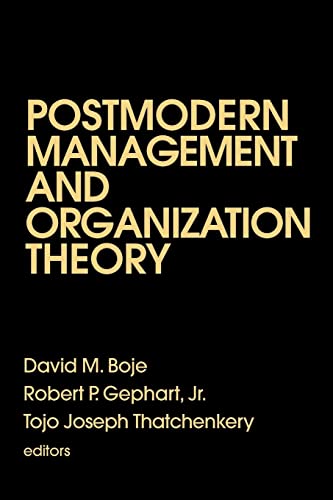 Postmodern management and organization theory Cover