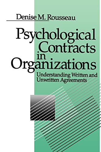 Psychological contracts in organizations Cover