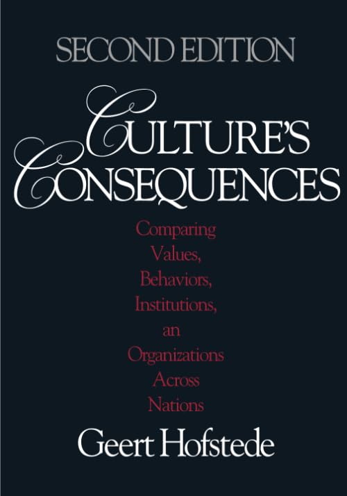 Culture's Consequences Cover