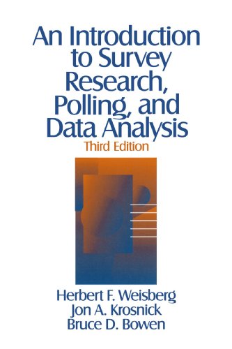 An introduction to survey research, polling, and data analysis Cover